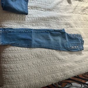 J Brand high waisted button denim jeans
